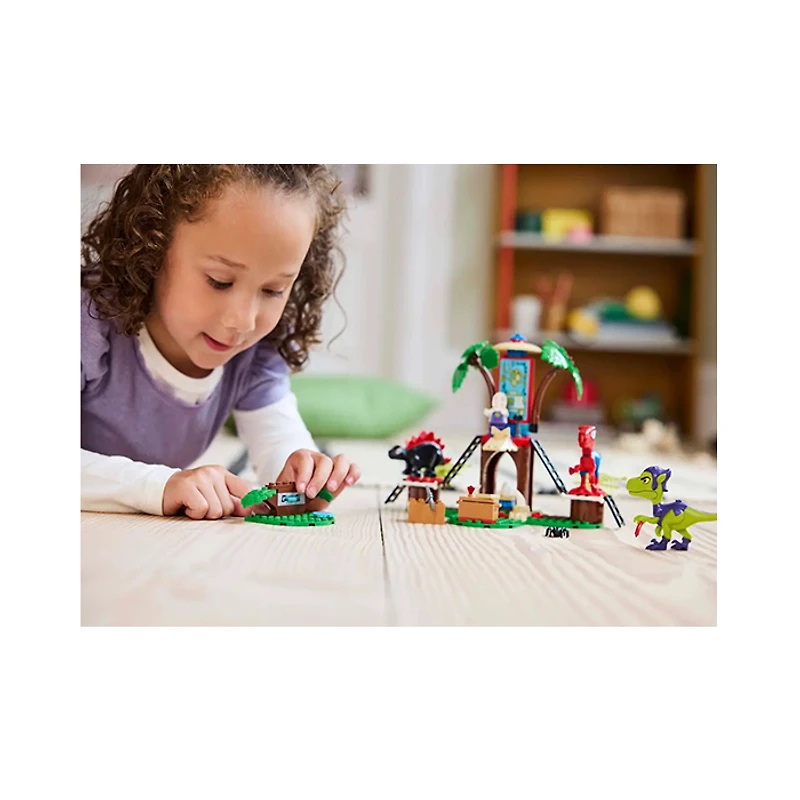 LEGO Marvel Spidey And Gobbys Rapor Battle At Tree House HQ 143 Pieces