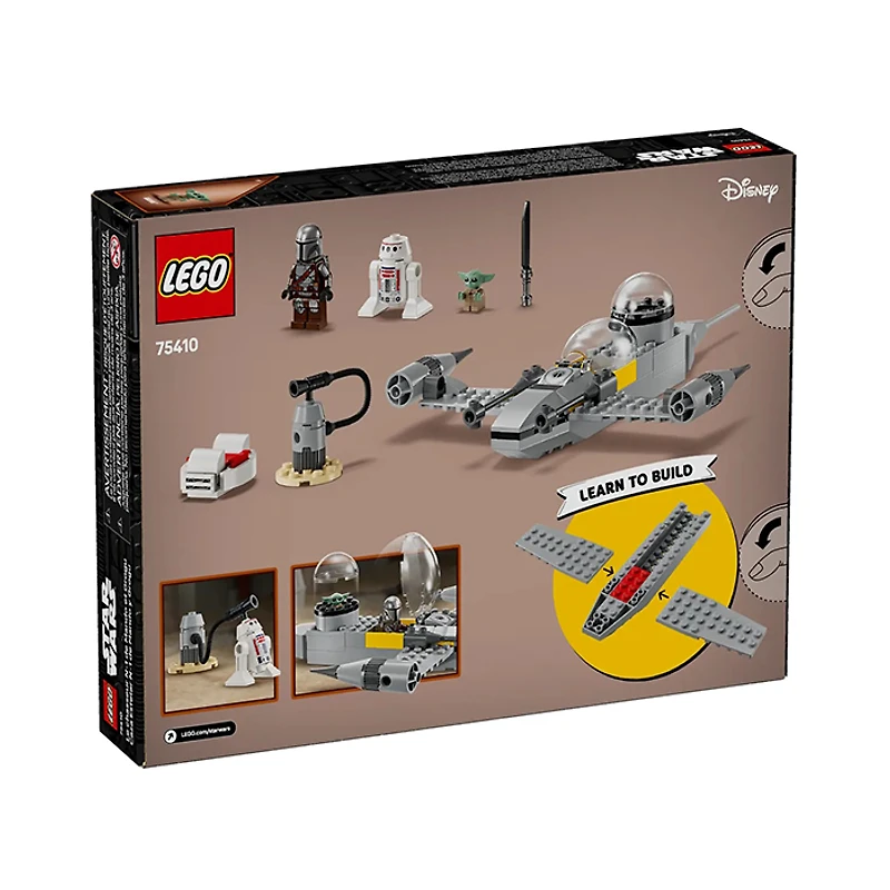 LEGO Star Wars Mando And Grogus N-1 Starfighter 92 Pieces