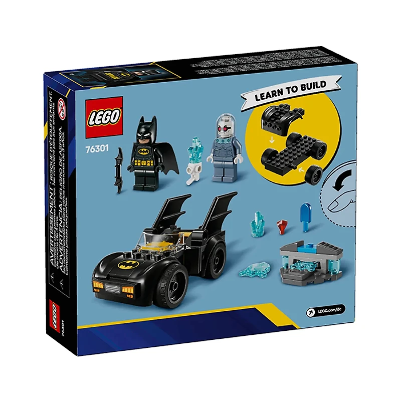LEGO DC Batman And Batmobile VS Mr. Freeze 63 Pieces