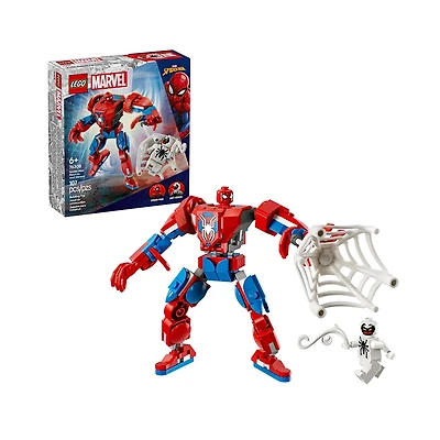 LEGO Marvel Spider Man Mech VS Anti-Venom 107 Pieces
