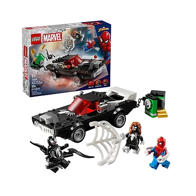 LEGO Marvel SpiderMan VS Venom Muscle Car 254 Pieces
