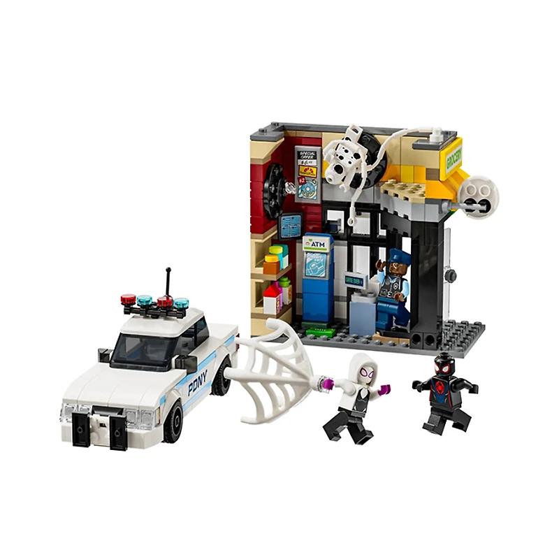 LEGO Marvel Spider Verse Miles Morales VS The Spot 375 Pieces