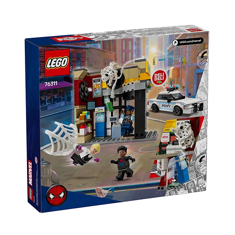 LEGO Marvel Spider Verse Miles Morales VS The Spot 375 Pieces
