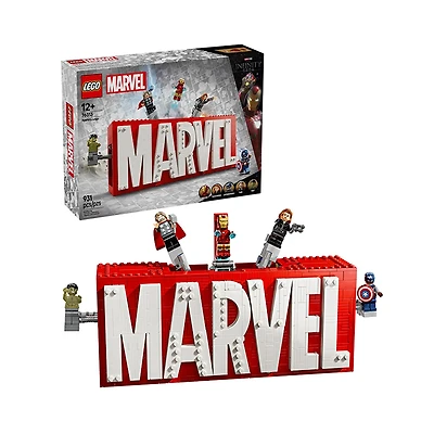 LEGO Marvel Logo And Minifigures 931 Pieces