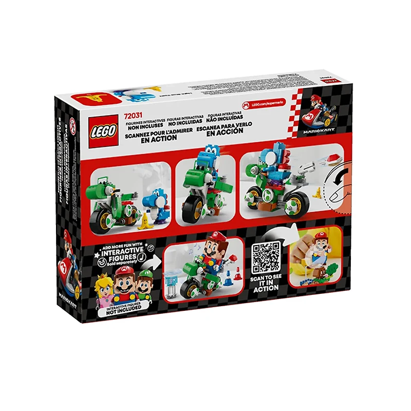 LEGO Super Mario Kart Yoshi Bike 133 Pieces