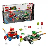 LEGO Super Mario kart Baby Mario VS Baby Luigi 321 Pieces