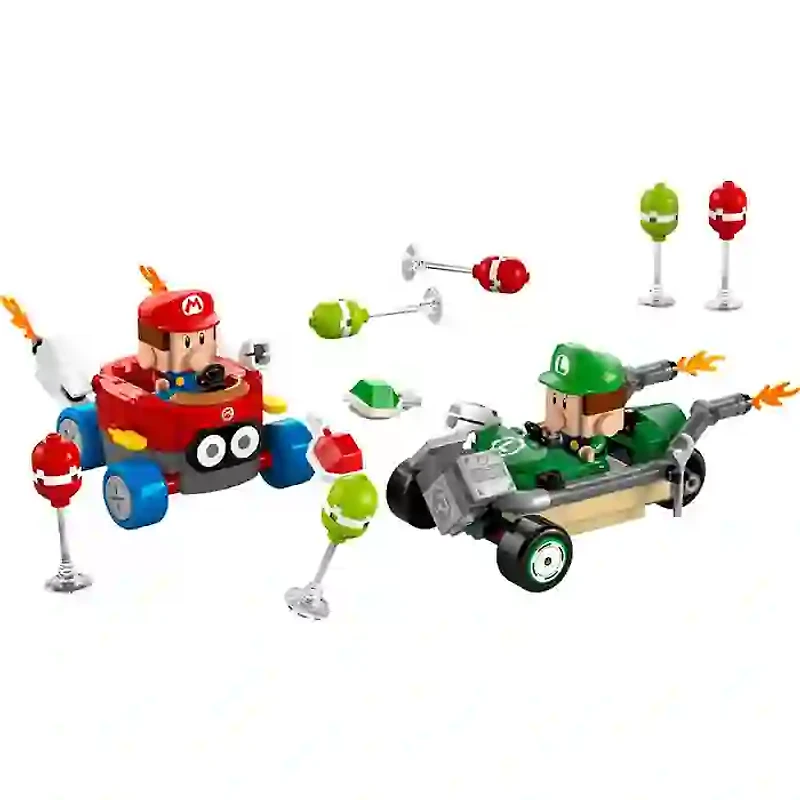 LEGO Super Mario kart Baby Mario VS Baby Luigi 321 Pieces