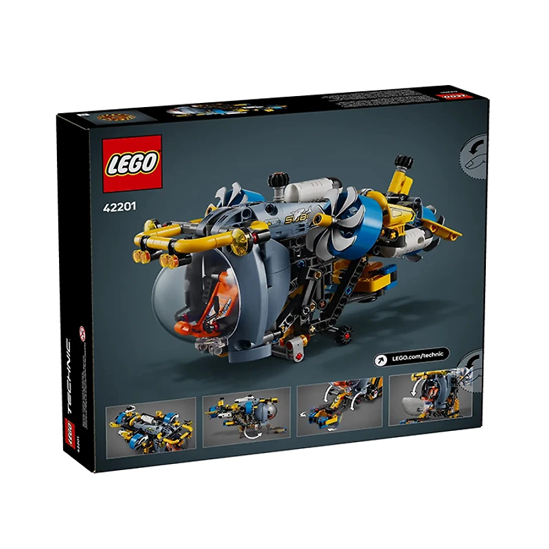 LEGO Technic Deep Sea Research Submarine 413 Pieces