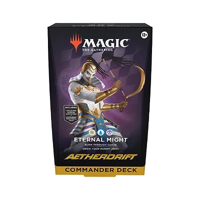 Magic the Gathering Aetherdrift Commander Deck Eternal Might