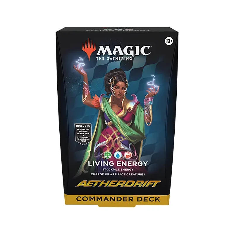 Magic the Gathering Aetherdrift Commander Deck Living Energy