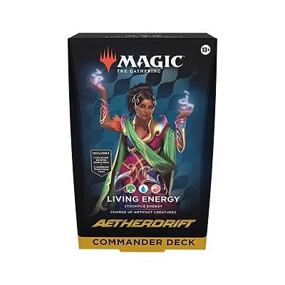 Magic the Gathering Aetherdrift Commander Deck Living Energy