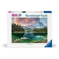 Ravensburger Eibsee Lake, Zugspitze, Germany 1000 Piece Jigsaw Puzzle