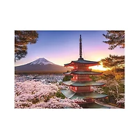 Ravensburger Mount Fuji Cherry Blossom View 1000 Piece Jigsaw Puzzle