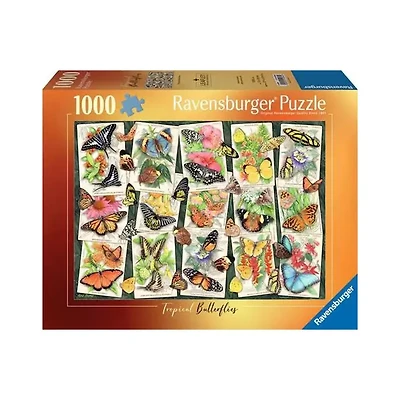 Ravensburger Tropical Butterflies 1000 Piece Jigsaw Puzzle