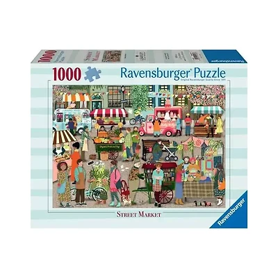 Ravensburger Street Market 1000 Piece Jigsaw Puzzle