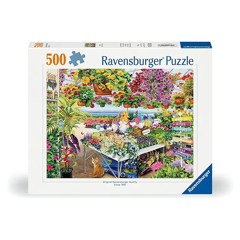 Ravensburger Glorious Garden Center 500 Piece Jigsaw Puzzle