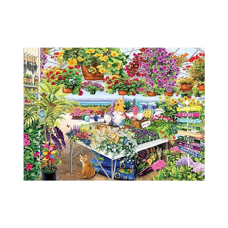 Ravensburger Glorious Garden Center 500 Piece Jigsaw Puzzle