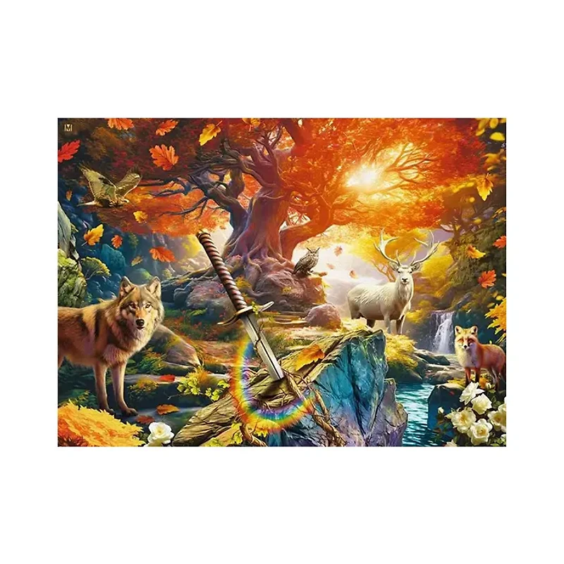 Ravensburger Excalibur Forest 500 Piece Jigsaw Puzzle