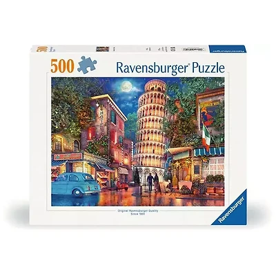 Ravensburger Streets of Pisa 500 Piece Jigsaw Puzzle