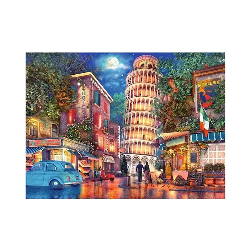Ravensburger Streets of Pisa 500 Piece Jigsaw Puzzle