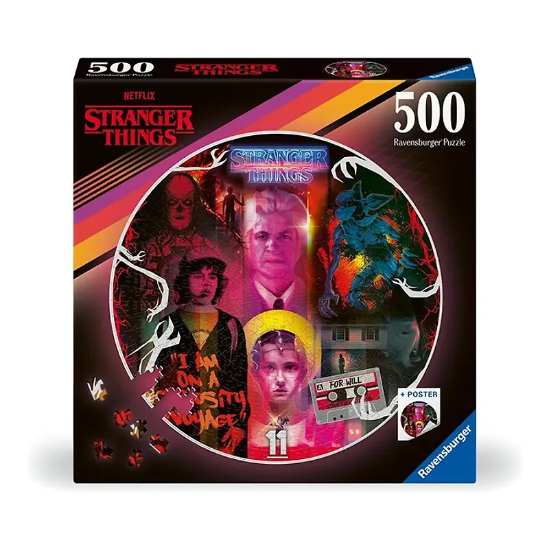Ravensburger Stranger Things 500 Piece Jigsaw Puzzle