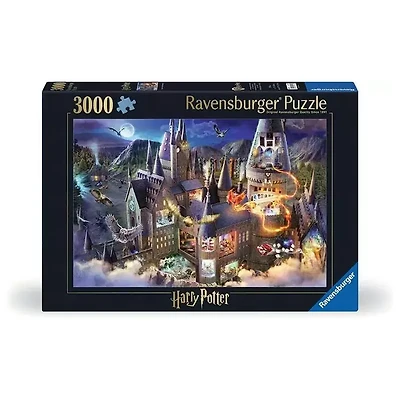 Ravensburger Hogwarts Castle Cutaway 3000 Piece Jigsaw Puzzle