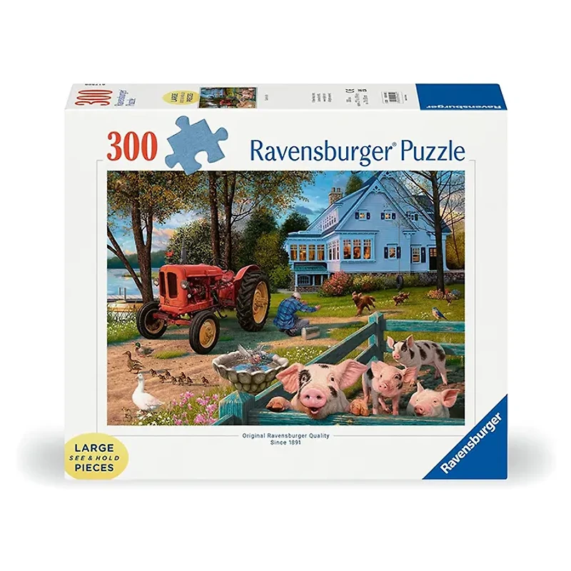 Ravensburger Country Life 300 Piece Jigsaw Puzzle