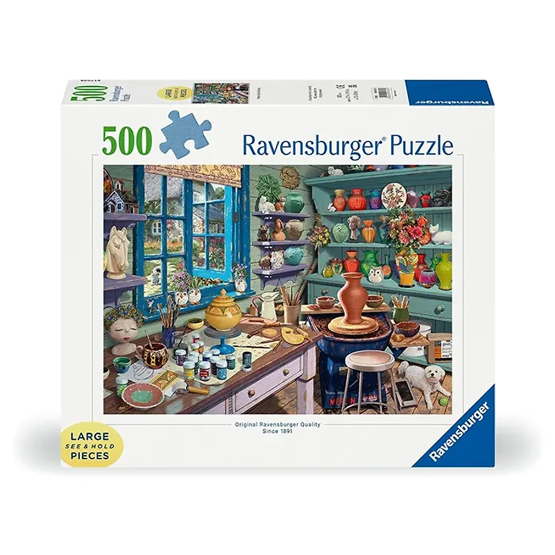 Ravensburger Pottery Studio Sanctuary 1000 Piece Jigsaw Puzzle