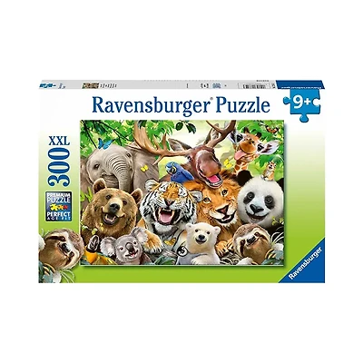 Ravensburger Exotic Animals Selfie 300 Piece Jigsaw Puzzle