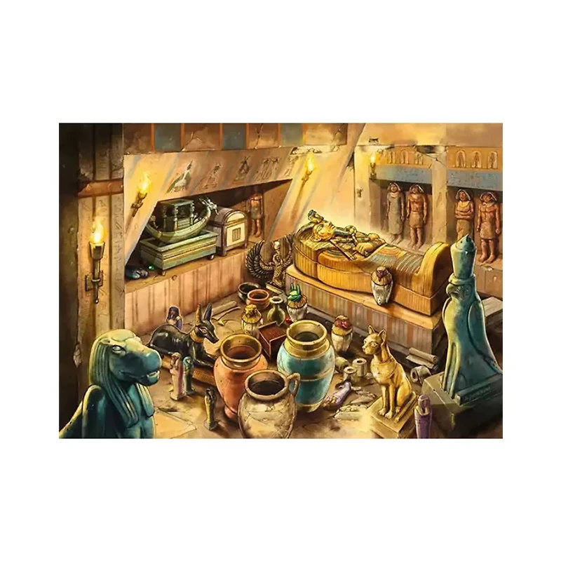 Ravensburger Terror in the Tomb 368 Piece Jigsaw Puzzle