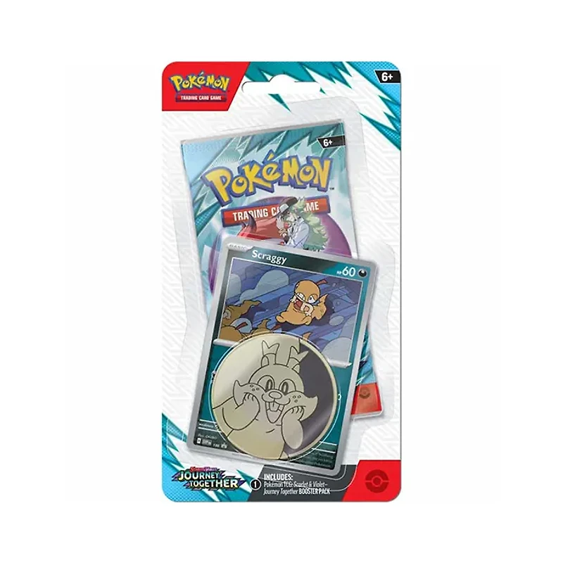 Pokemon TCG Scarlet and Violet (SV09) Journey Together Checklane Blister