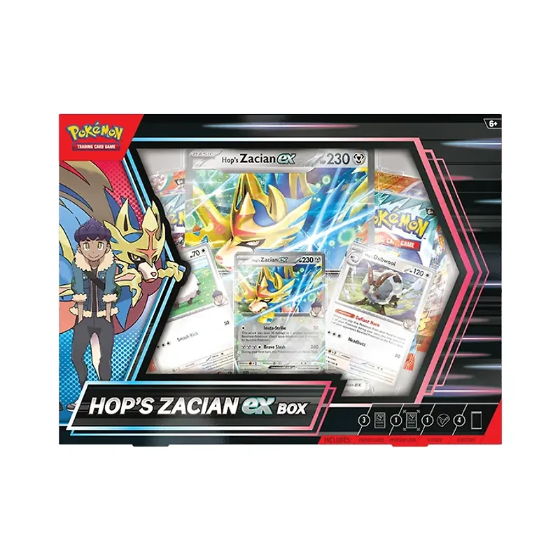 Pokemon EX Box Hops Zacian