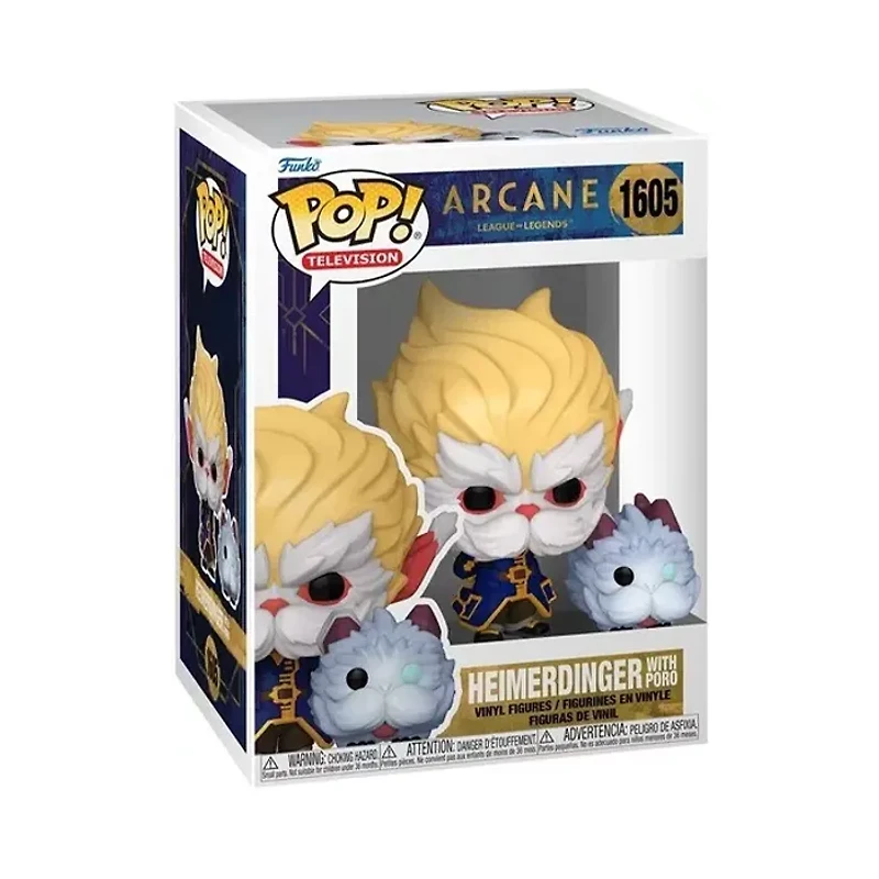 Funko Pop! TV Arcane League of Legends Heimerdinger with Poro