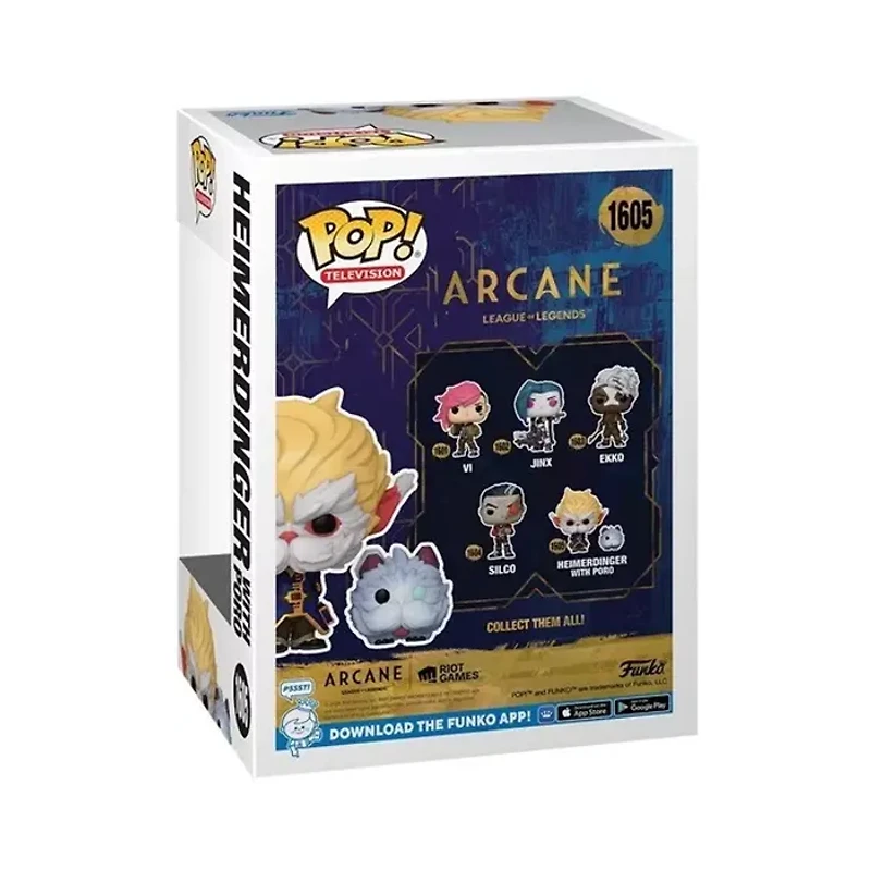 Funko Pop! TV Arcane League of Legends Heimerdinger with Poro
