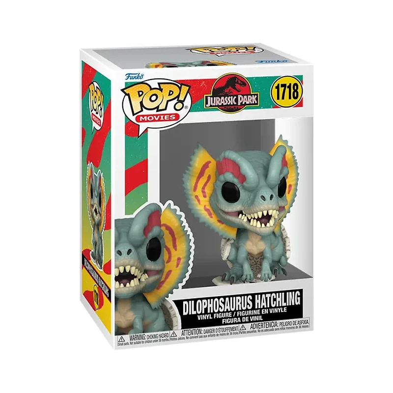 Funko Pop! Animation Jurassic Park Dilophosaurus Hatchling