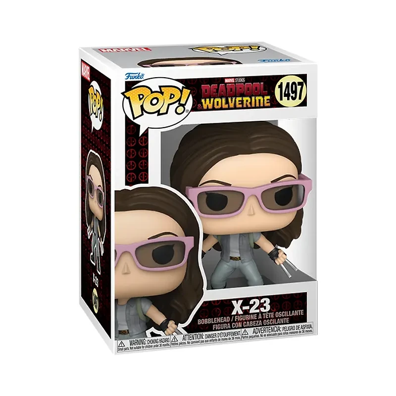 Funko Pop! Comics Marvel Deadpool X-23 with Sunglasses