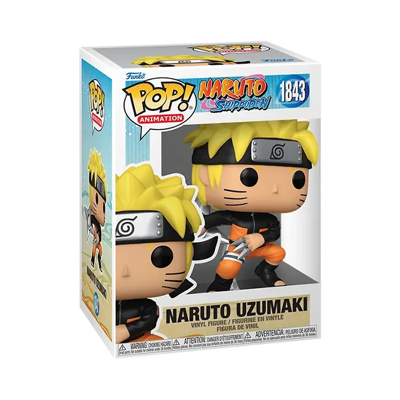 Funko Pop! Animation Naruto Uzumaki with Kunai and Shuriken
