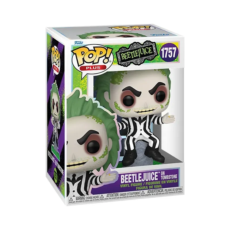 Funko Pop! Movies Beetlejuice Plus Beetlejuice on Tombstone