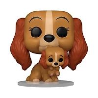 Funko Pop! Animation Lady and the Tramp Lady with Puppy