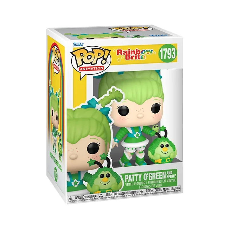Funko Pop! & Buddy Animation Rainbow Brite Patty O Green and Sprite