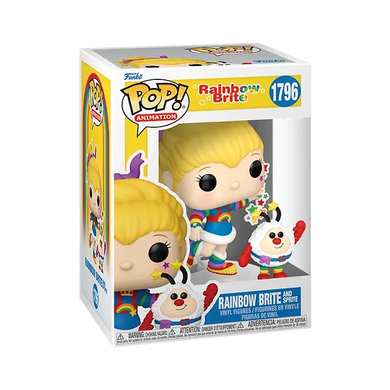 Funko Pop! & Buddy Animation Rainbow Brite and Sprite