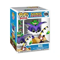 Funko Pop! Games Sonic The Hedgehog Super Big the Cat with Froggy