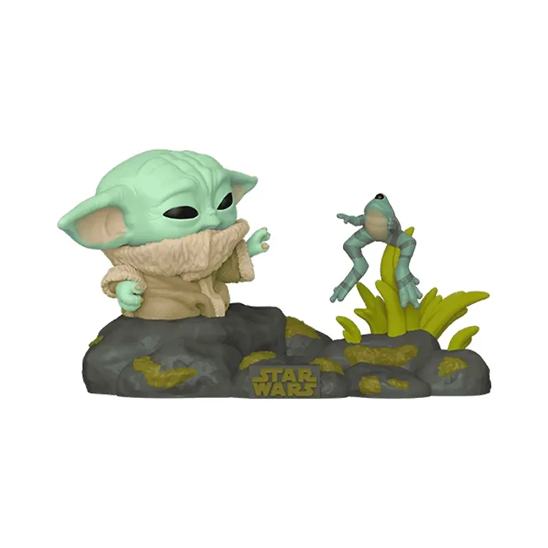 Funko Pop! Star Wars Deluxe Grogu with Frog