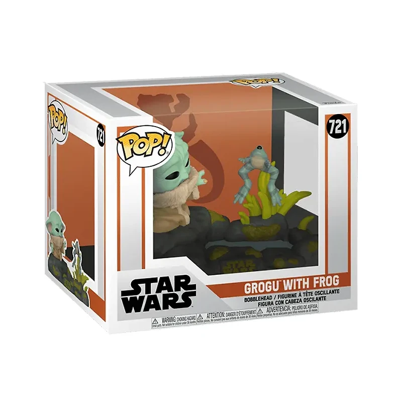 Funko Pop! Star Wars Deluxe Grogu with Frog