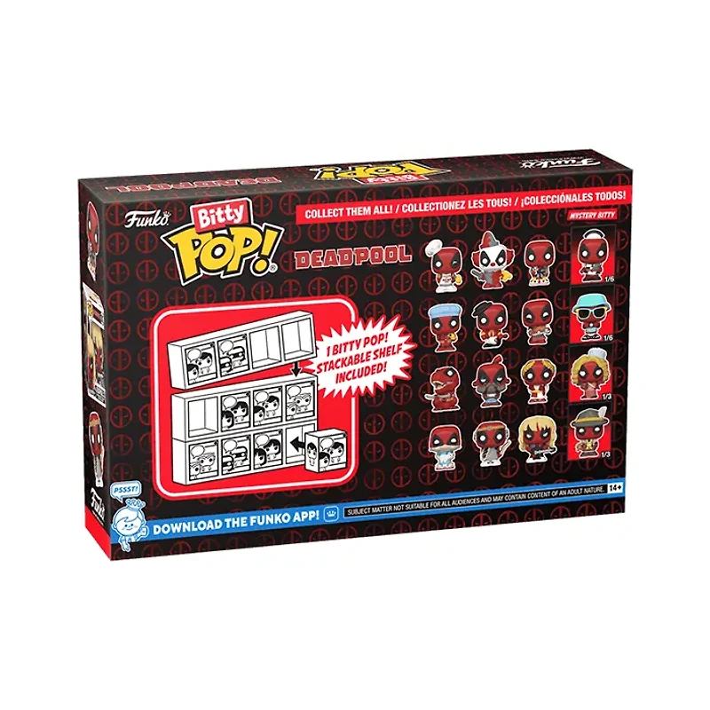Funko Bitty Pop! Deadpool 4-pack Series