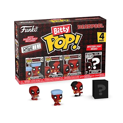 Funko Bitty Pop! Deadpool 4-pack Series