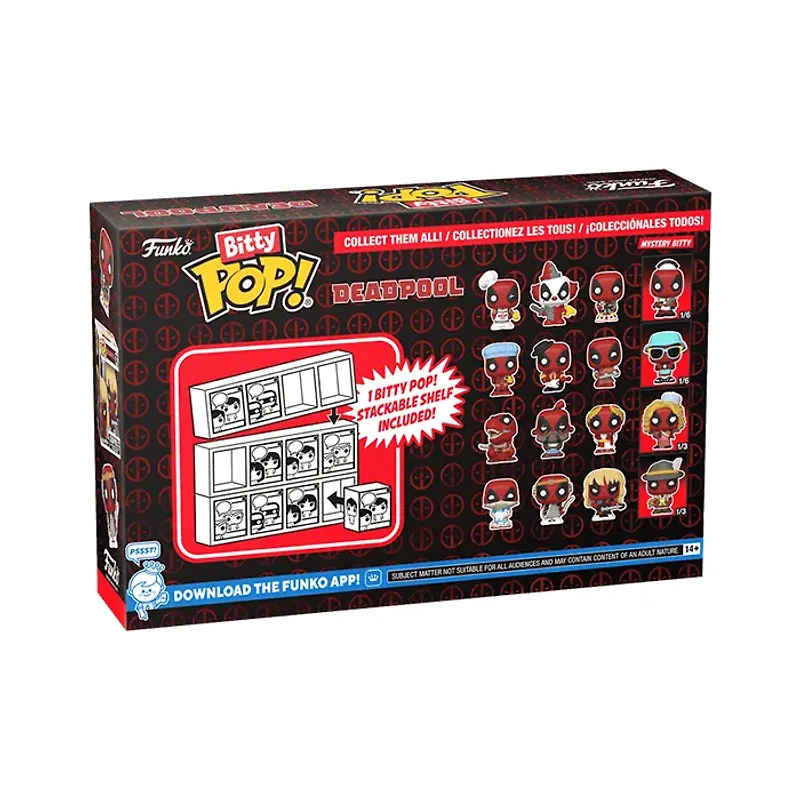 Funko Bitty Pop! Deadpool 4-pack Series