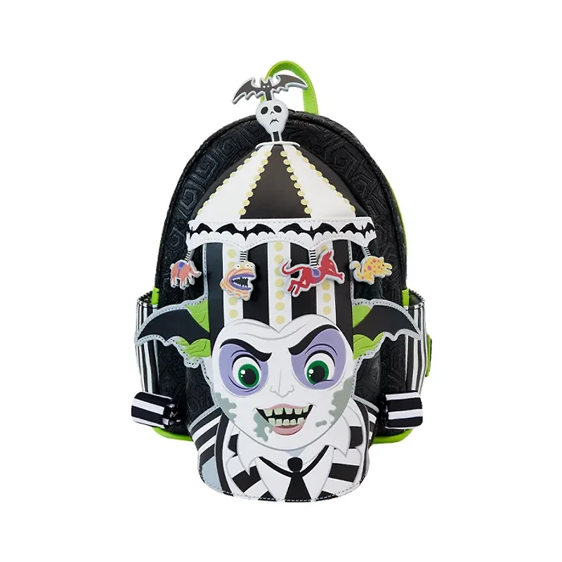Beetlejuice Carousel Hat Light Up Cosplay Mini Backpack