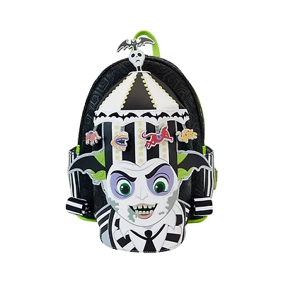 Beetlejuice Carousel Hat Light Up Cosplay Mini Backpack
