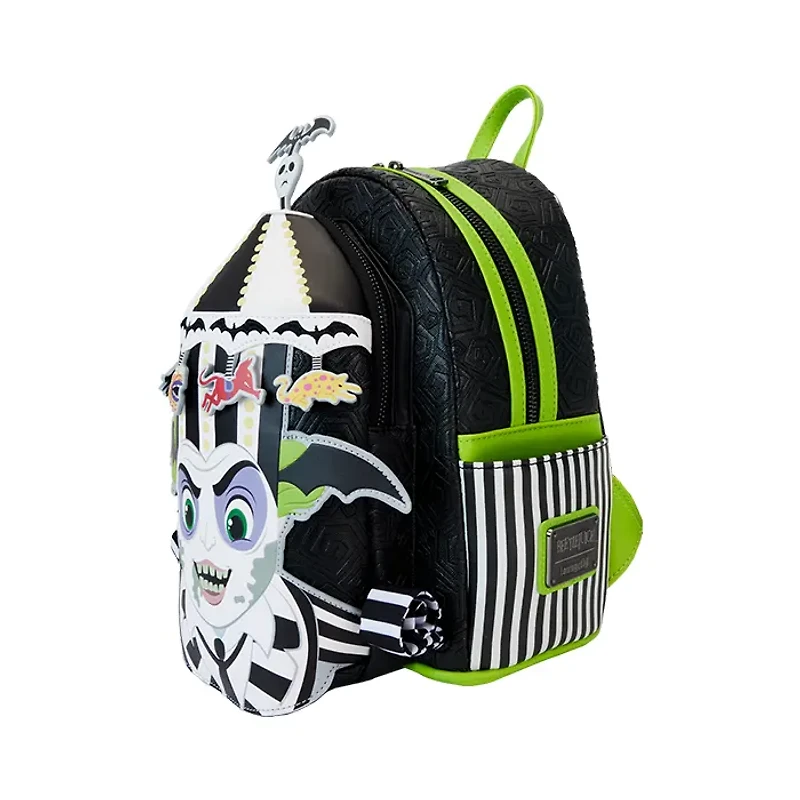 Beetlejuice Carousel Hat Light Up Cosplay Mini Backpack